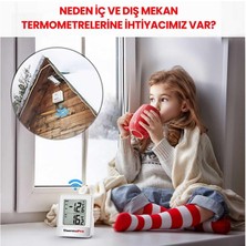 NPO ThermoPro TP200C Wifi İç-Dış Mekan Dijital Sıcaklık Termometre