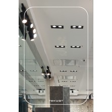 TekwaT AR 111 Cob Led 25 Watt Sıva Altı