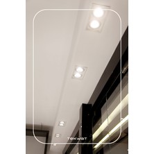 TekwaT AR 111 Cob Led 35 Watt Sıva Altı