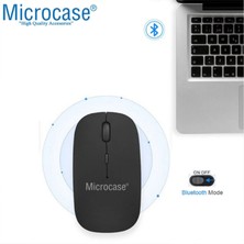 Microcase 800-1200-1600 Dpı Bluetooth Kablosuz Mouse - AL3760 Gümüş