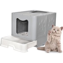 Yıldızhane Xxl Çekmeceli Katlanabilir Elekli Kedi Tuvaleti