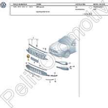 Pelit Otomotiv Taigo Ön Panjur Arması 5H0853601D