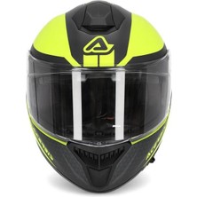 Acerbis Krapon Kask Siyah Sarı