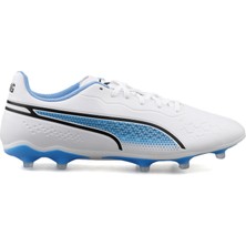 Puma King Match Fg/ag Erkek Çim Zemin Kramponu 10725701 Beyaz