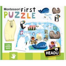 Headu Montessori Puzzle Ilk Kutup Bulmacam  ( First Puzzle The Pole )