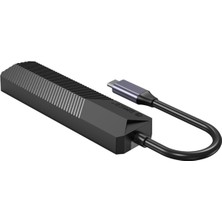 Orıco Type-C Bağlantılı 2 USB Portlu 4K@30Hz HDMI Tf/sd Docking Station Siyah