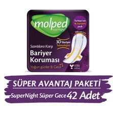 Molped Supernight Süper Gece Süper Avantaj Paketi 42 Adet