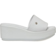 Nine West Casse 3fx Beyaz Kadın Terlik