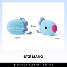 Swico Remado BT21 Mang Sevimli Karikatür Peluş Oyuncak (Yurt Dışından)