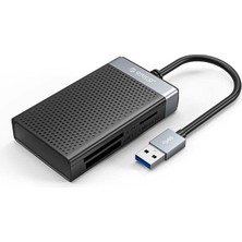 Orıco Usb-A 3.0 4’ü 1 Arada Cf, Micro Sd Tf, Sd, Ms Kart Okuyucu Adaptör