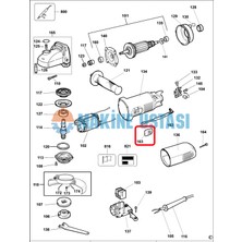 Dewalt Dwe 4016/ D28156 / Dwe 4010 / Dwe 4016 Tip 20 Buton