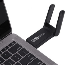 Hobimtek Dual Band USB 3.0 Adaptör Kablosuz Wifi Alıcı AC1300 Wireless Adaptör 2,4g 5g USB 3.0