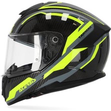 Acerbis Tarmak Carbon Kask Siyah Sarı