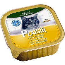 Plaisir Pate Hindili Kedi Konservesi 100 gr