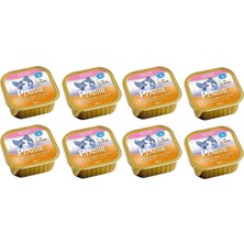 Plaisir Pate Kitten Yavru 8 Adet Tavuklu Sütlü Kedi Yaş Konserve Maması 100 gr