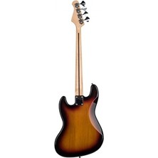 Kozmos Kjb-Aldjj-Gmn-3ts Jazz Bass Akçaağaç Klavye Sunburst Bas Gitar