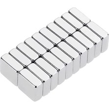 Hdg Neodyum Mıknatıs, Çap 10X10X5 mm Kare Magnet Süper Güçlü Magnet