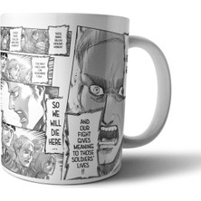 Pixxa Attack On Titan Manga Erwin Zeke Kupa Bardak Model 6