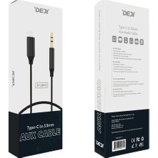 Deji Type-C To Aux 3.5mm Ses Kablosu 1.2m