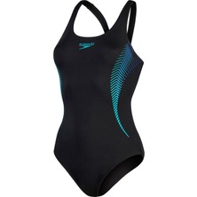 Speedo Plmt Msbk Kadın Yüzücü Mayosu 8-00305814837 Siyah
