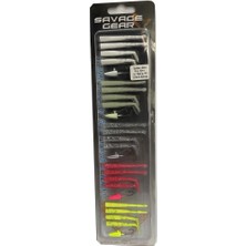 Savage Gear Lrf Mini Sandeel Kit 25 Adet Suni Yem
