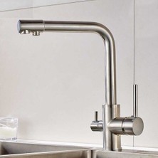 Venita Inox Arıtmalı Mutfak Bataryası 3 Yollu Dual Flow