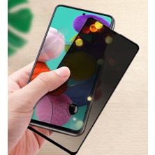 HANPORIUM Xiaomi Poco F4 GT Hayalet Ekran Koruyucu 9D Kırılmaz Cam - Gizlilik Korumalı - Ultra Darbe Emici Etkin Koruma - Ekranı Tam Kaplar