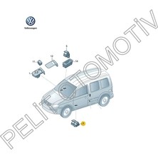 Pelit Otomotiv Golf Sol Cam Düğmesi 5K3959857 5K3959857C