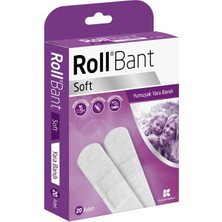 Roll Bant Soft Yumuşak Yarabandı 20'li + Protect Plus Su Geçirmez Yarabandı 10'lu