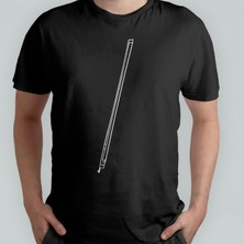 Keman Yayı Violin Siyah Tshirt