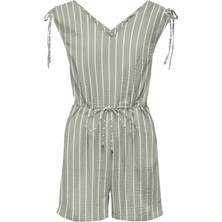 Only Onlnora S/l Ruchıng Playsuıt Ptm