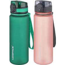 Uzspace 2'li Tritan Matara Seti 500 ml 14 Farklı Renk Seçeneği Fiftyfifty