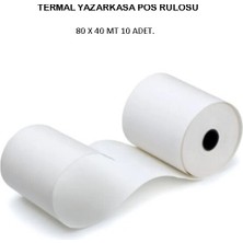 Termal Kasa Rulosu 80X40 mt 10'lu Paket