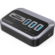 Orıco 4 Portlu Type-C Bağlantılı Usb3.2 Gen1 Tf/sd Kart Okuyucu Çoklayıcı Hub