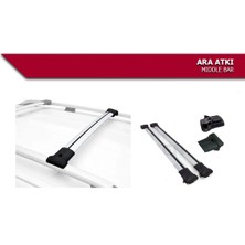 Niken Ara Atkı Üstten Sıkma Gri (109CM)
