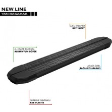 Modifiyecim Vw Caddy 4 Newline Siyah Yan Basamak 193 cm 2020 Üzeri