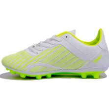 Jump 25850 Beyaz Yeşil Krampon Erkek Futbol Ayakkabı