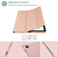 MobaxAksesuar Samsung Galaxy Tab A7 Lite T220 T225 T227 Kılıf New Pu Deri Smart Standlı Case