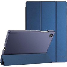 MobaxAksesuar Samsung Galaxy Tab A7 Lite T220 T225 T227 Kılıf New Pu Deri Smart Standlı Case