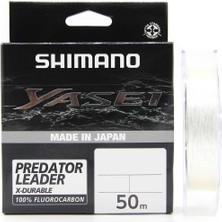 SHIMANO Yasei Predator X-Durable Fluorocarbon Olta Misinası 50MT