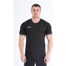 Diadora Elite Antrenman T-Shirt Siyah