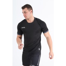 Diadora Elite Antrenman T-Shirt Siyah