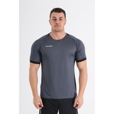 Diadora Elite Antrenman T-Shirt Antrasit