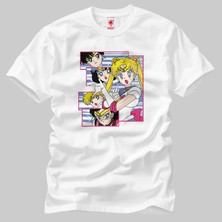 Built By Crazy Sailor Moon Collage Unisex Tişört