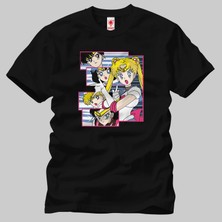 Built By Crazy Sailor Moon Collage Unisex Tişört