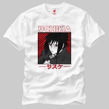 Built By Crazy Naruto Uchiha Unisex Tişört
