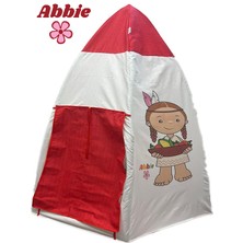 Abbie Resimli Kızılderili Oyun Çadırı Fz Kzl Resimli