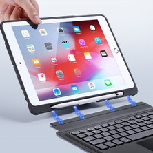 Marcador Dux Ducis iPad 6- iPad 5- iPad Air 2 -1- iPad Pro 9.7 Bluetooth Klavye Touchpad Kılıf