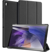 Marcador Dux Ducis Samsung Galaxy Tab A8 2021 10.5 (X200-X205) Kılıf Kalem Bölmeli Standlı Domo Series