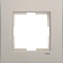Viko Novella Eloxal Bronz Metal Tekli Çerçeve - 92192301